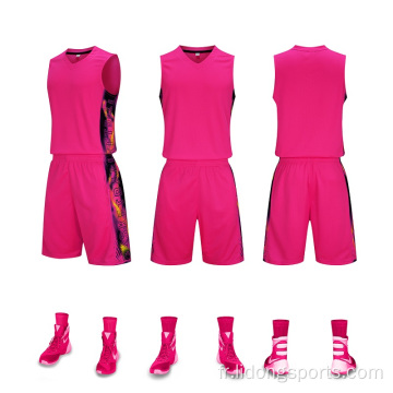 Uniforme de basket-ball sportif Set Team Basketball Jersey Custom